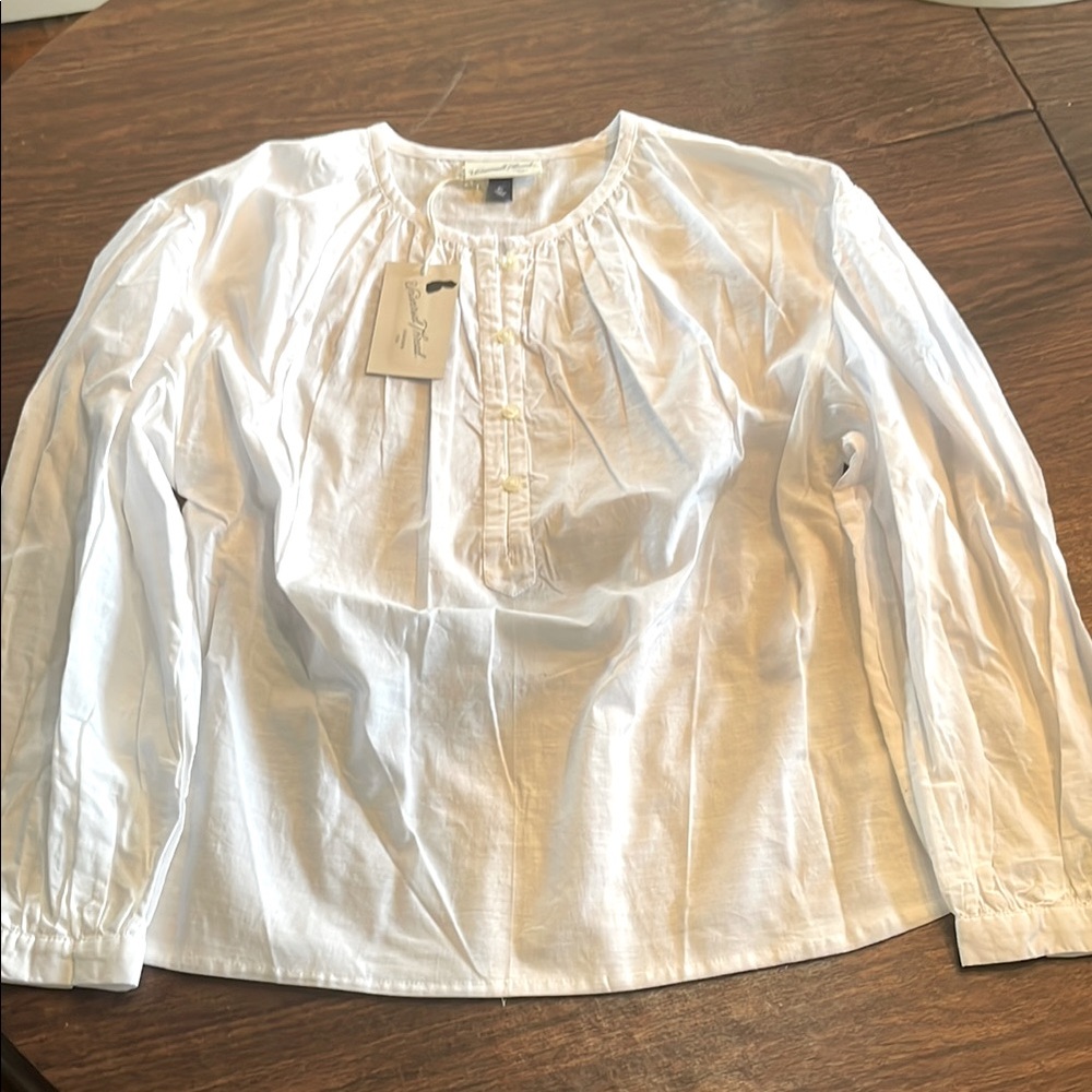 Universal Thread NWT XS White Button-Front Blouse